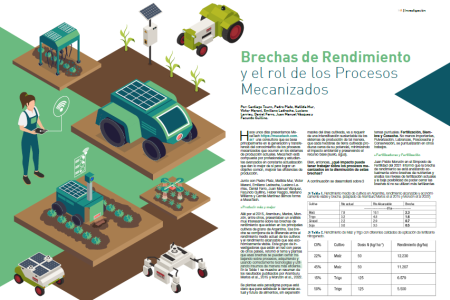 Brechas de rendimiento y el rol de los procesos mecanizados