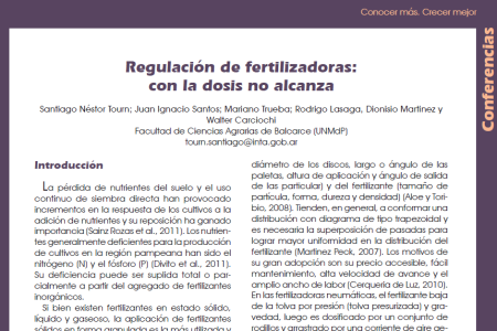 Calibración de Fertilizadoras 2019